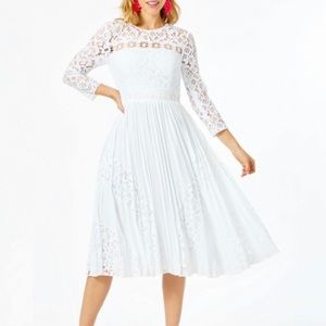 Lily Pulitzer aiden midi dress - resort white